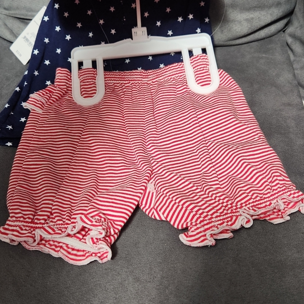 Carter's Starry Dress and Striped Bloomers - Picture 3 of 8